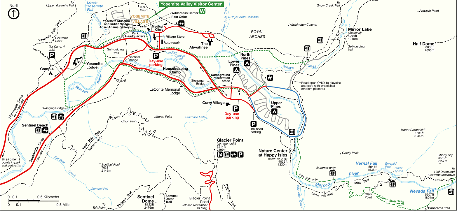 map-of-yosemite-national-park