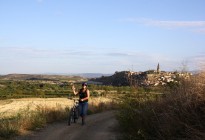 ruta en bici rioja briones