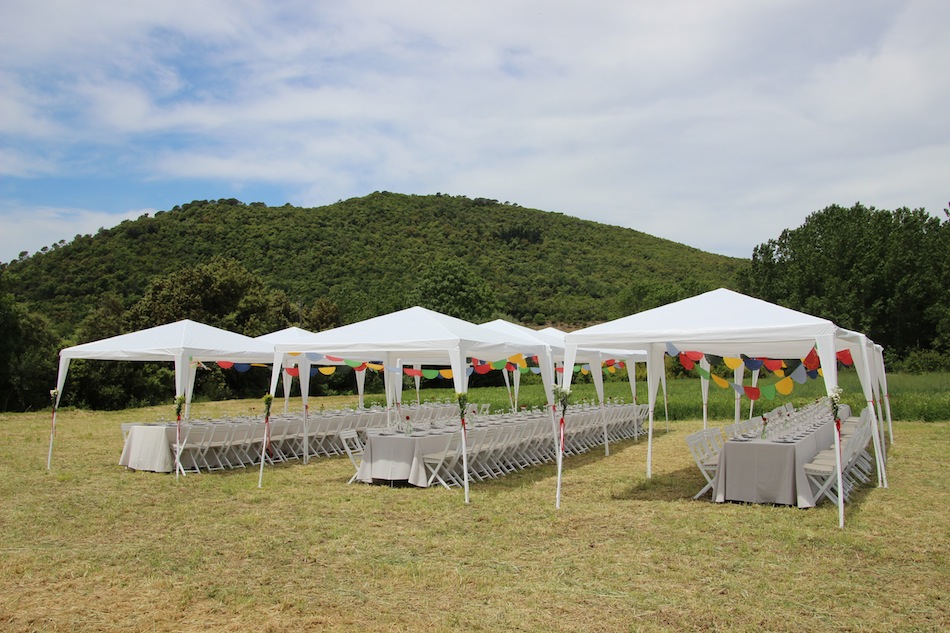 carpas boda