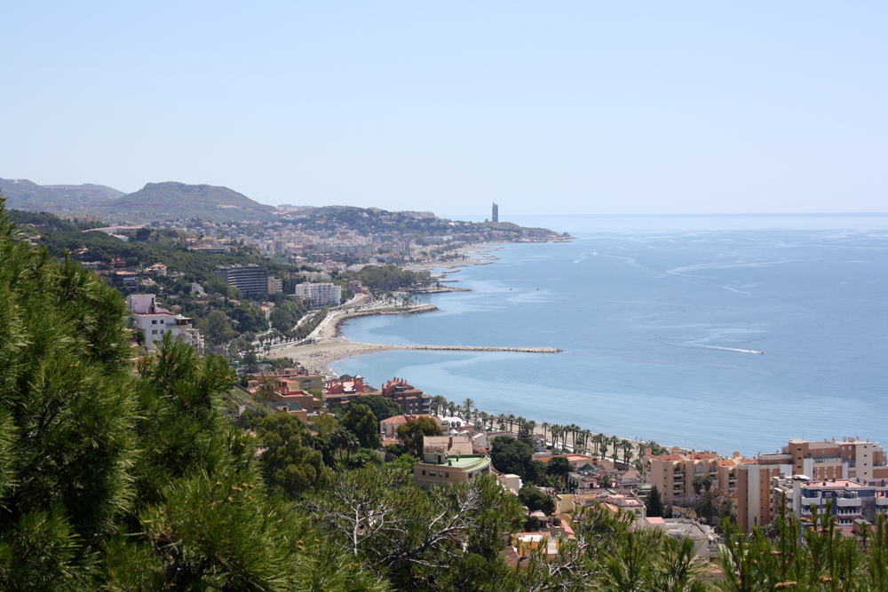 Vistas desde Gibralfaro Malaga