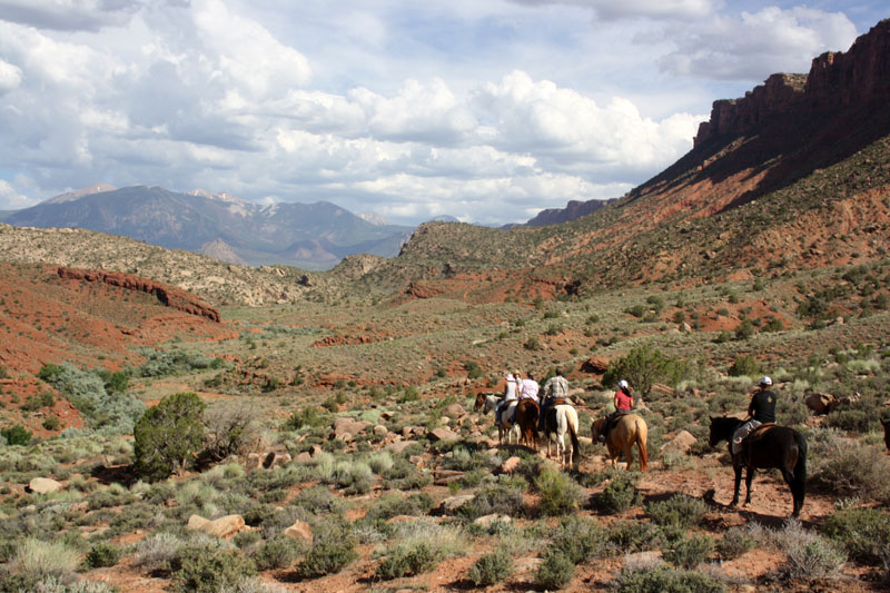 tours guiados a caballo por utah