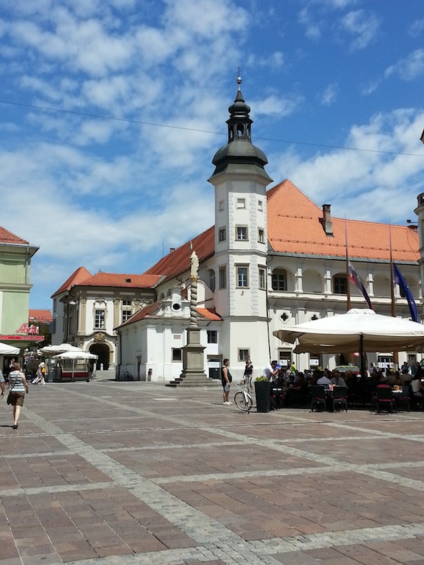 Plaza del castillo de Maribor