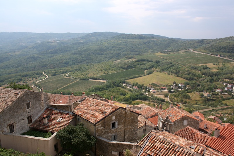 motovun, pueblo medieval de istria