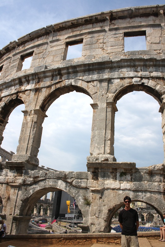 anfiteatro de Pula (istria)