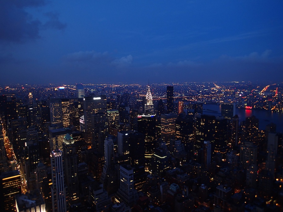 empire state at night