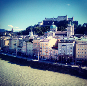 Salzburgo terrasse Stein