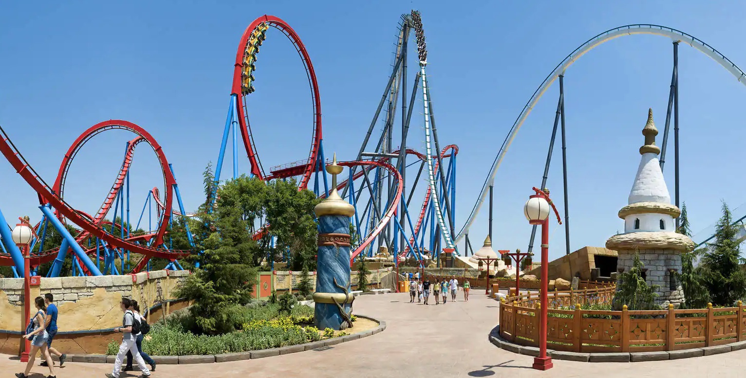 port aventura parques tematicos con niños